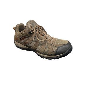Columbia Mens Redmond Low BI3938-227 Brown Suede Hiking Boots Shoes Size 12